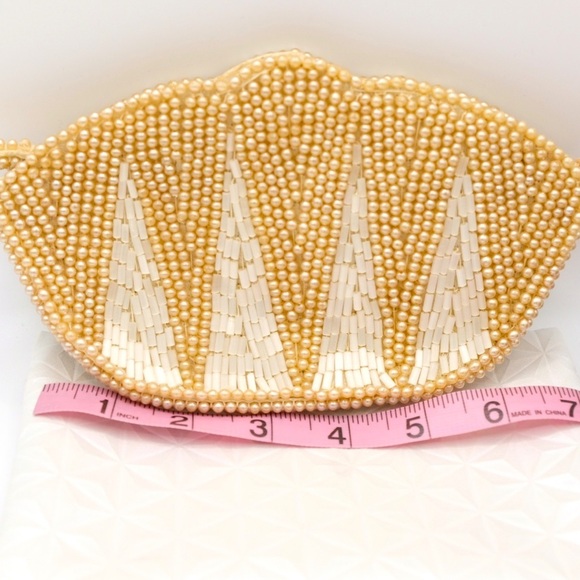 VINTAGE La Regale handmade in Japan Gorgeous Art Deco Beaded Heavy & GORGEOUS - Picture 7 of 16